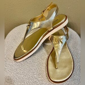 Michael Kors Jilly Metallic Sandal